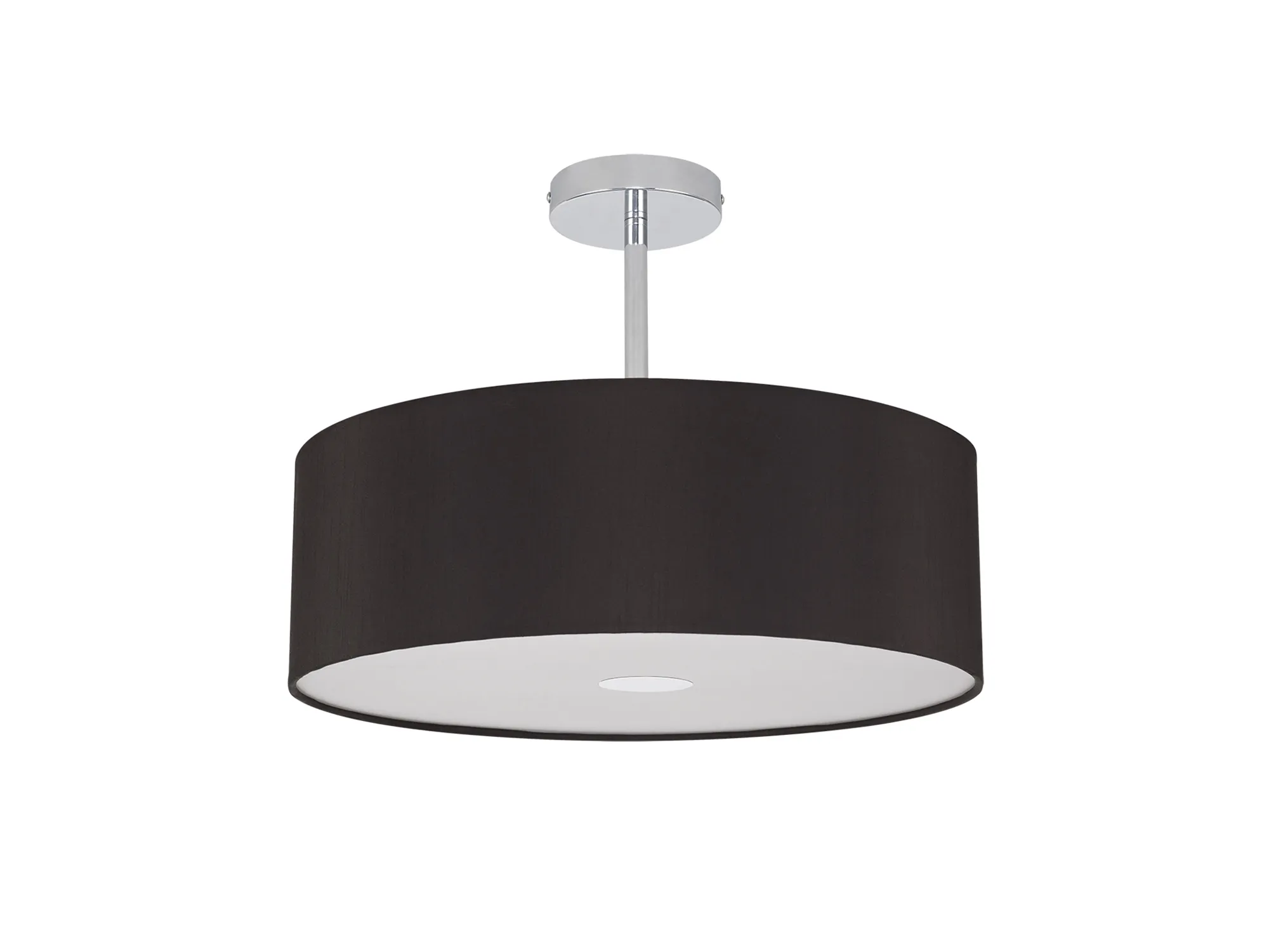 Universal 40cm Frosted Acrylic Diffuser Chrome Centre White D0319  Deco Universal